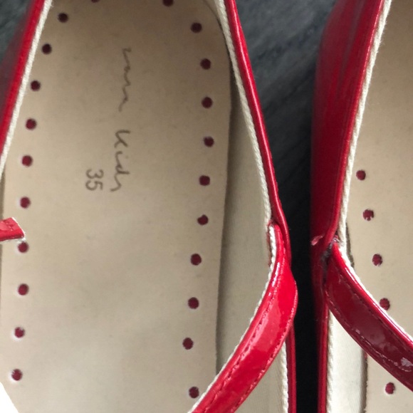 Zara red patent leather girl’s shoes - Picture 7 of 8
